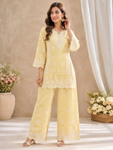 Premium Lucknowi Chikankari Co-Ord Set
