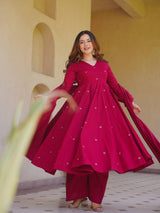 Aurelia Embroidered Anarkali Set