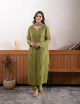 Party Wear Designer Kurta Palazzo Ensemble