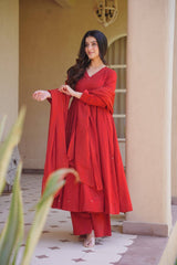 Aurelia Embroidered Anarkali Set