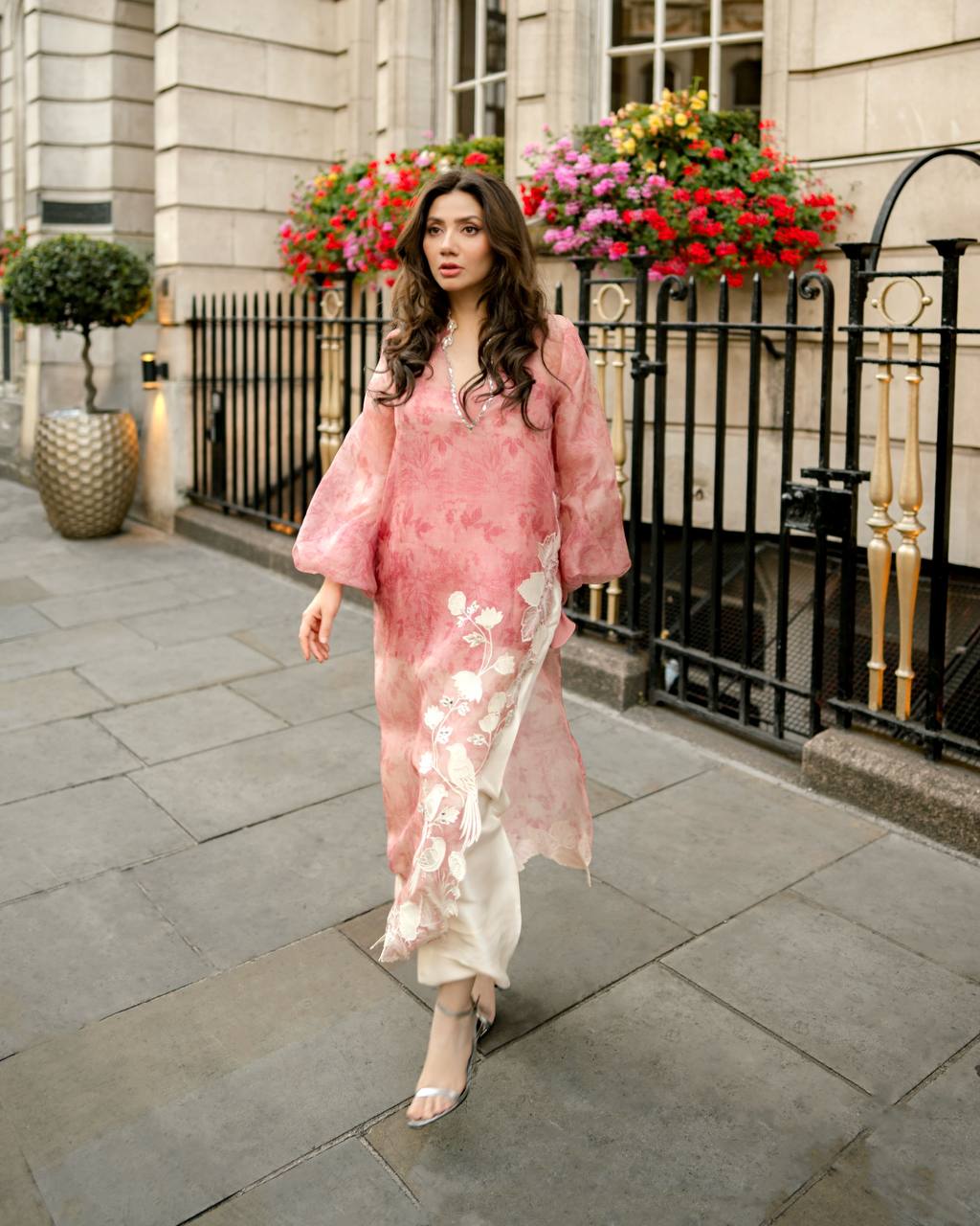 Vanya Blush Organza Grace Set
